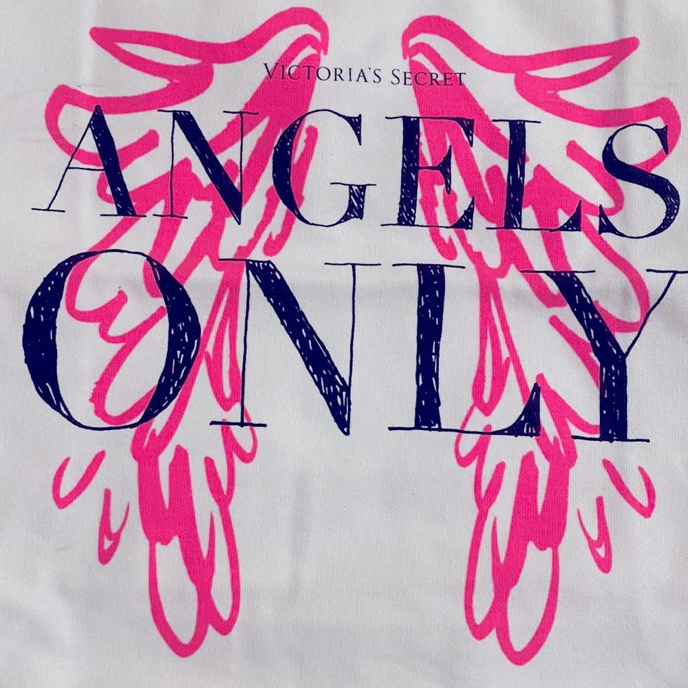 Victoria’s Secret Angels Only Canvas Tote NWT Excellent Condition